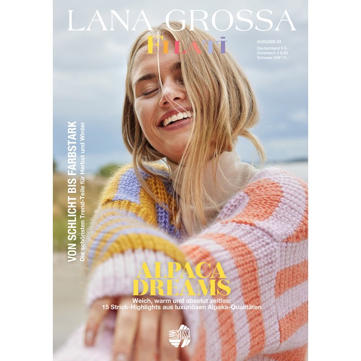 Lana Grossa FILATI No. 64 (Herbst/Winter 2022/23) - Rivista + istruzioni in tedesco
