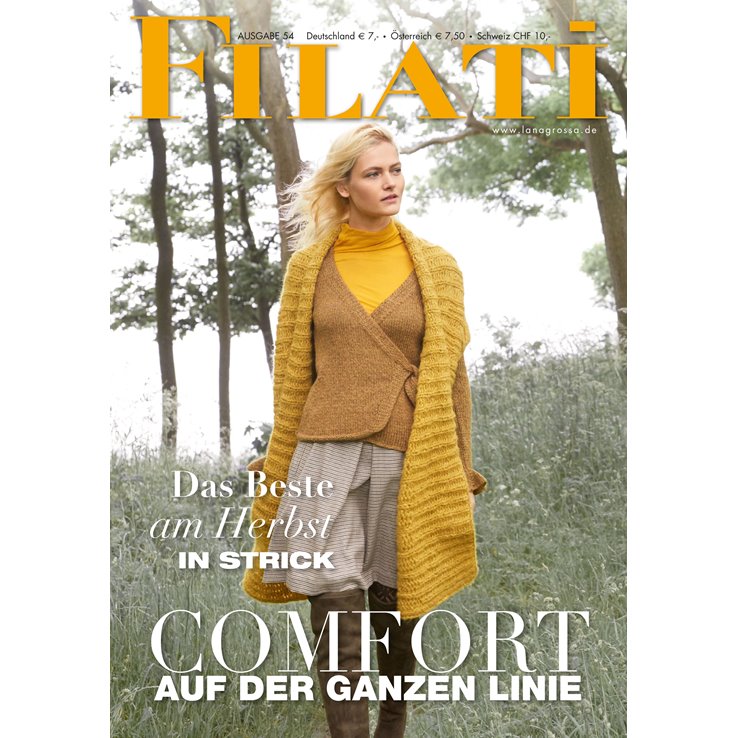 FILATI No. 54 (fall/winter 2017/18) - Knitting instructions (EN) di Lana Grossa