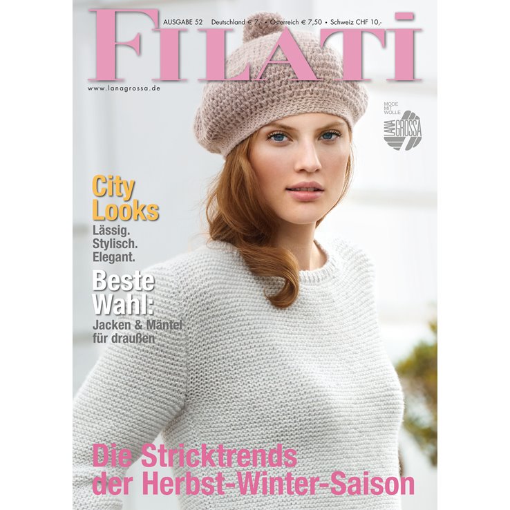 Lana Grossa FILATI No. 52 (fall/winter 2016/17) - Knitting instructions (EN)