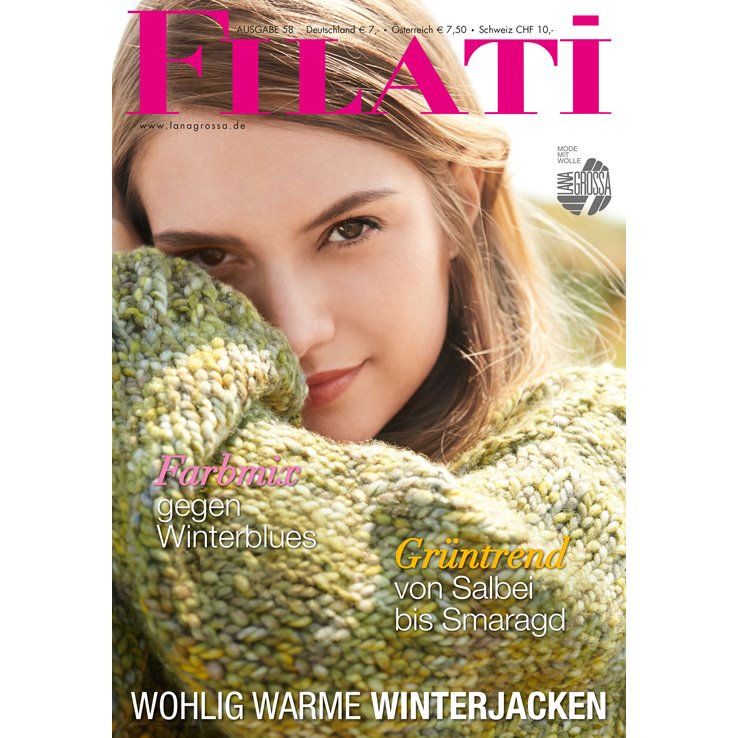 Lana Grossa FILATI No. 58 - Istruzioni in inglese (EN)