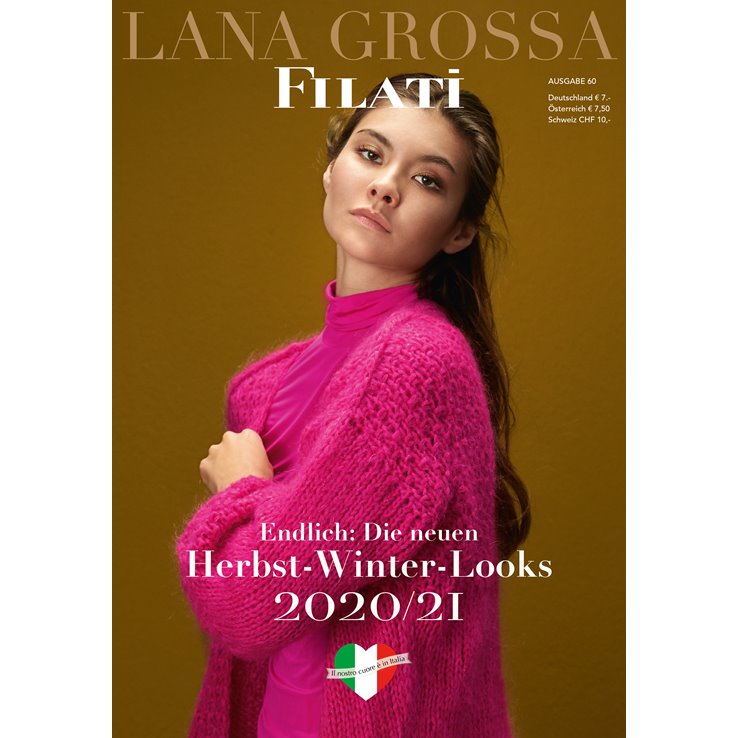Lana Grossa FILATI No. 60 (Herbst/Winter 2020/21) - Istruzioni in inglese