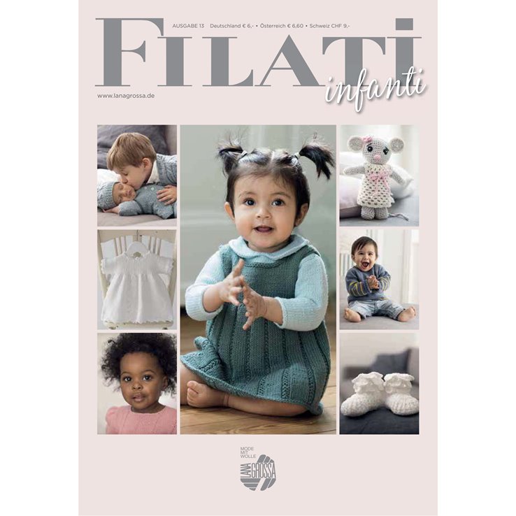 Lana Grossa FILATI INFANTI No. 13 -  Knitting instructions (EN)