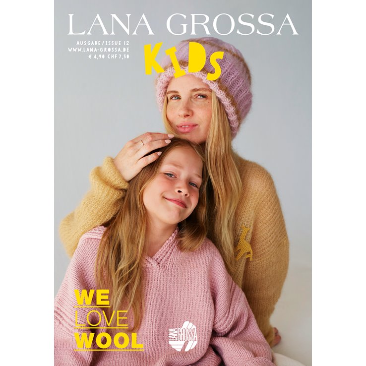 Lana Grossa Lana Grossa KIDS No. 12 - Rivista tedesca + istruzioni in inglese