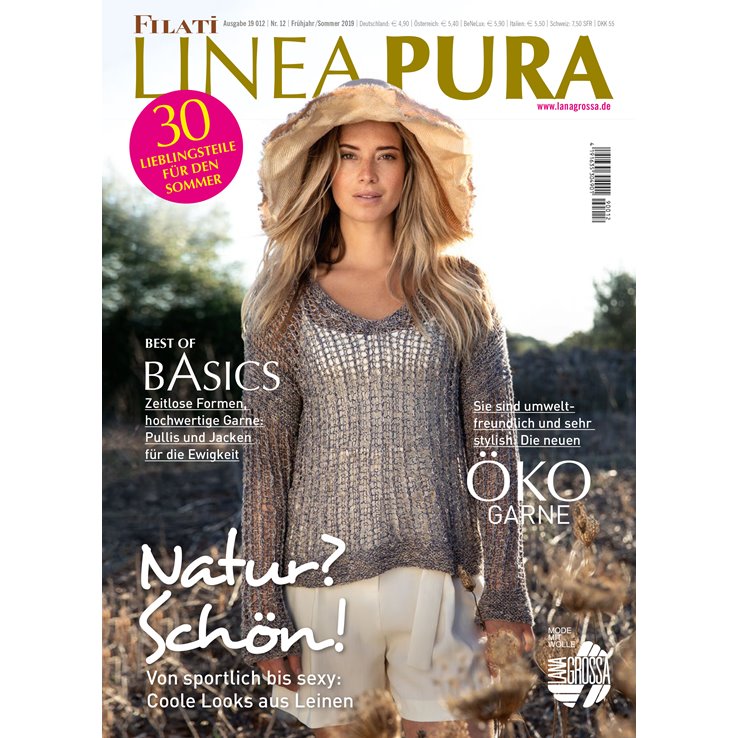 Lana Grossa LINEA PURA No. 12 - Knitting instructions (EN)
