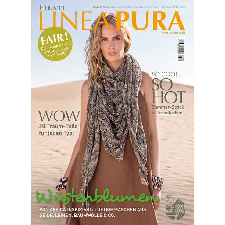 Lana Grossa LINEA PURA No. 13 - Istruzioni in inglese