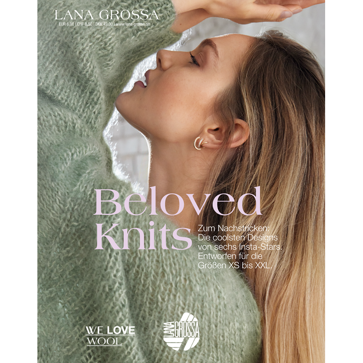 Lana Grossa Beloved Knits No. 1 - Rivista tedesca + istruzioni in francese