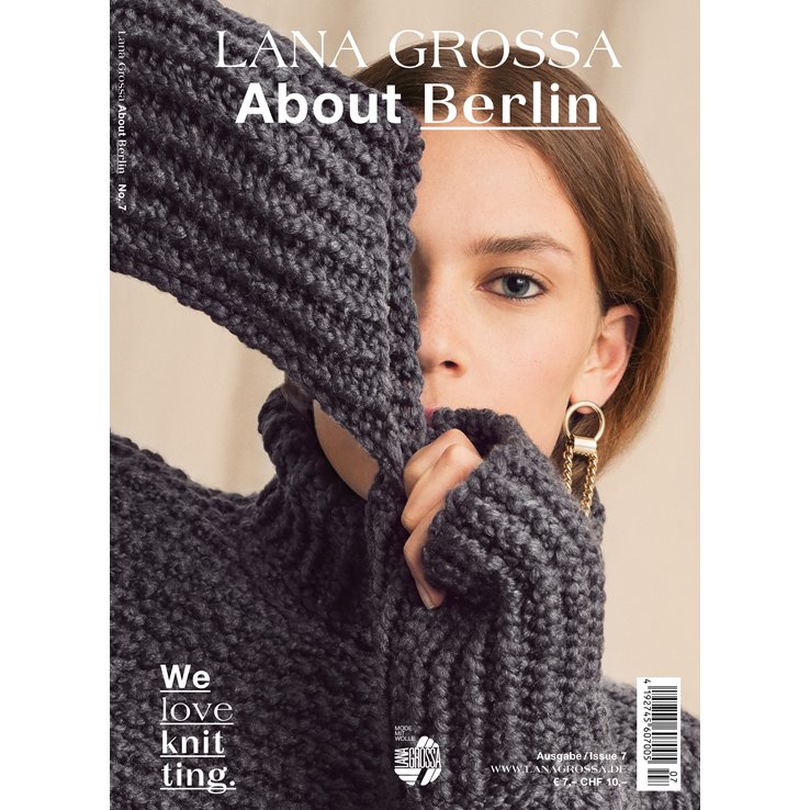 Lana Grossa ABOUT BERLIN No. 7 - Rivista tedesca + istruzioni in francese