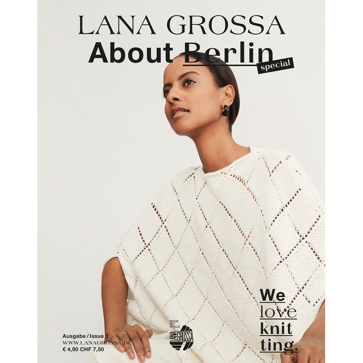 Lana Grossa ABOUT BERLIN SPECIAL No. 3 - Istruzioni in inglese