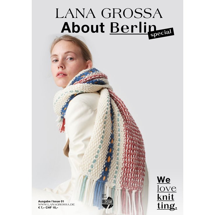 Lana Grossa ABOUT BERLIN SPECIAL No. 1 - Istruzioni in inglese