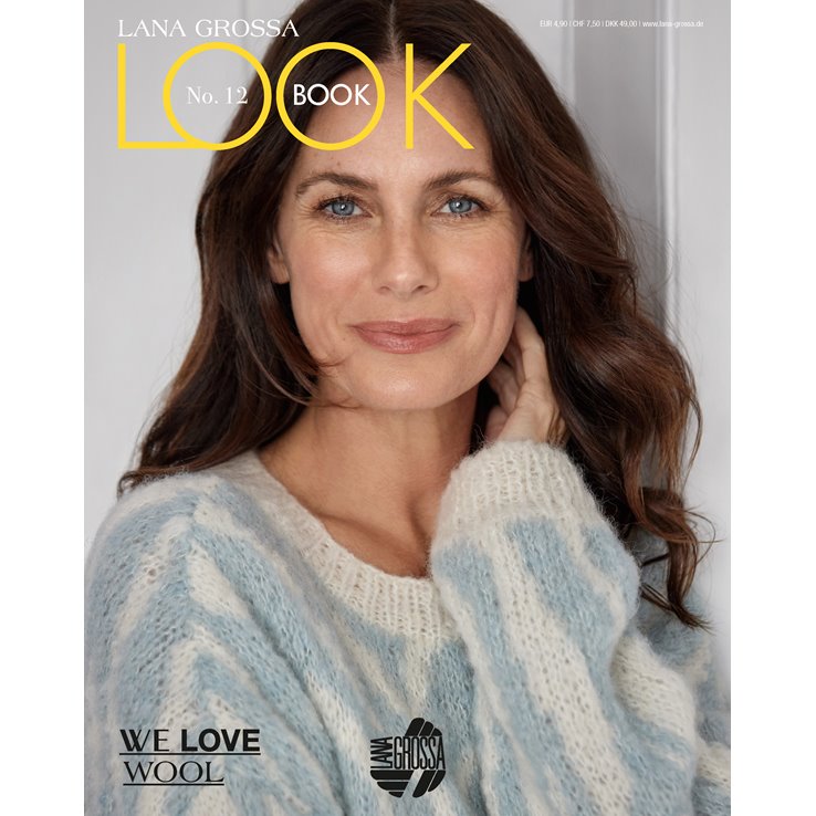 Lana Grossa LOOKBOOK No. 12 - Rivista + istruzioni in francese