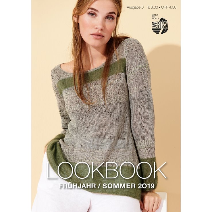 Lana Grossa LOOKBOOK No. 6 - Magazine (DE) + Knitting instructions (EN)