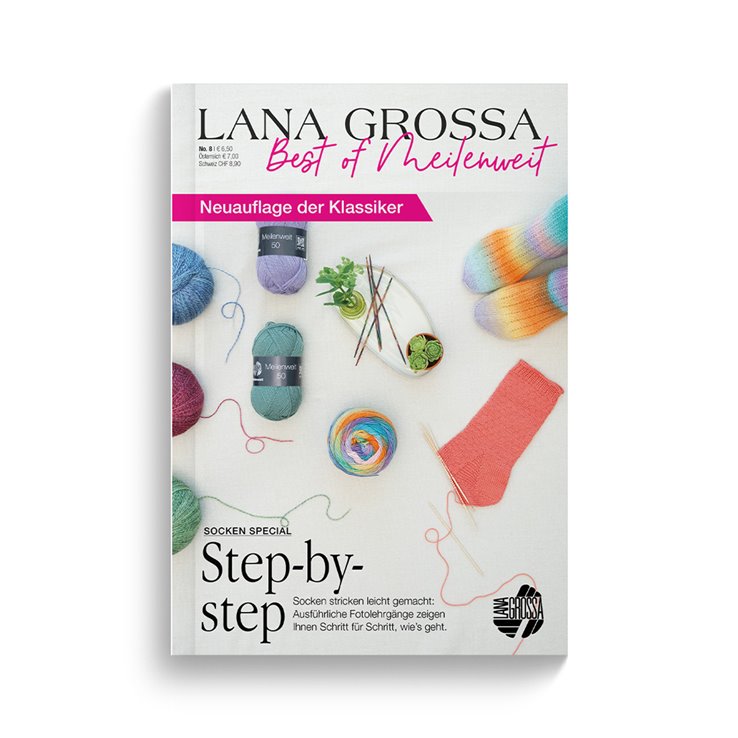 MEILENWEIT No. 8 - Edizione tedesca di Lana Grossa