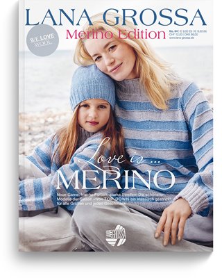 Merino Edition No. 4 - Rivista tedesca + istruzioni in italiano