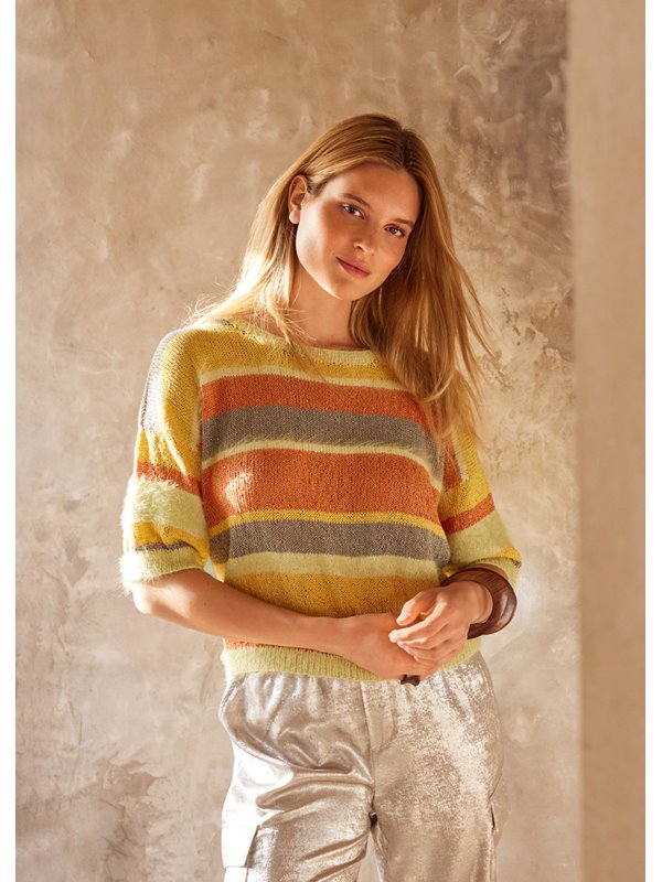 Lana Grossa MAGLIETTA Finito, Filo Lurex & Filo Paillettes