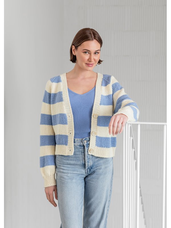 FILATI Studio CARDIGAN TOP-DOWN Merino Miscela