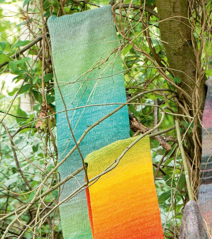 Lana Grossa SCIARPA Gomitolo Versione