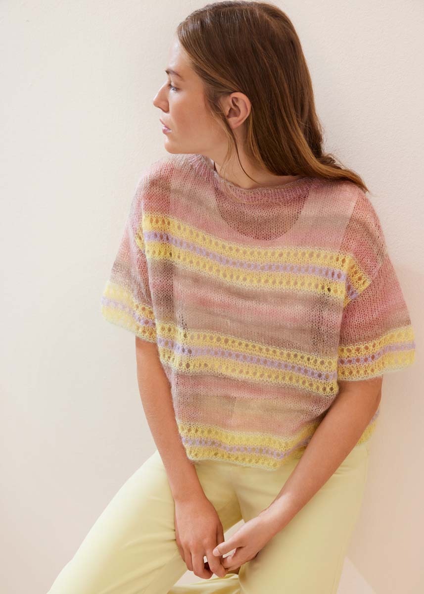 Lana Grossa LOOKBOOK No. 18 - Rivista tedesca + istruzioni in francese