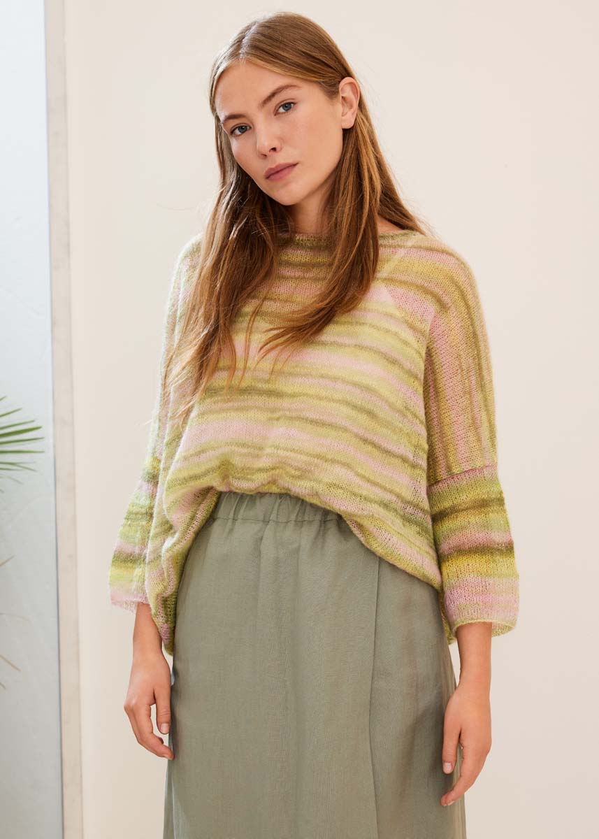 Lana Grossa LOOKBOOK No. 18 - Rivista tedesca + istruzioni in francese