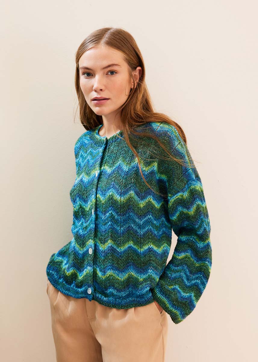 Lana Grossa LOOKBOOK No. 18 - Rivista tedesca + istruzioni in francese