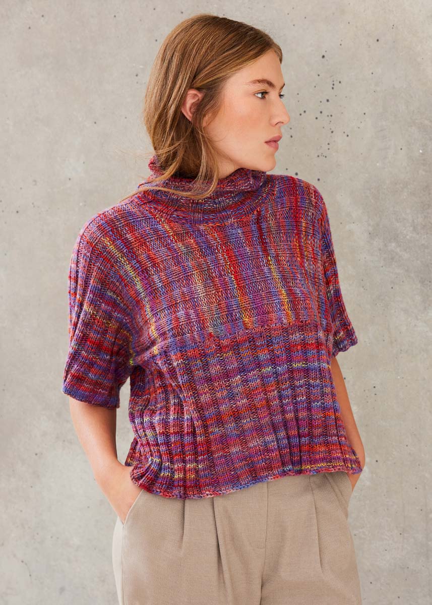 Lana Grossa LOOKBOOK No. 18 - Rivista tedesca + istruzioni in francese