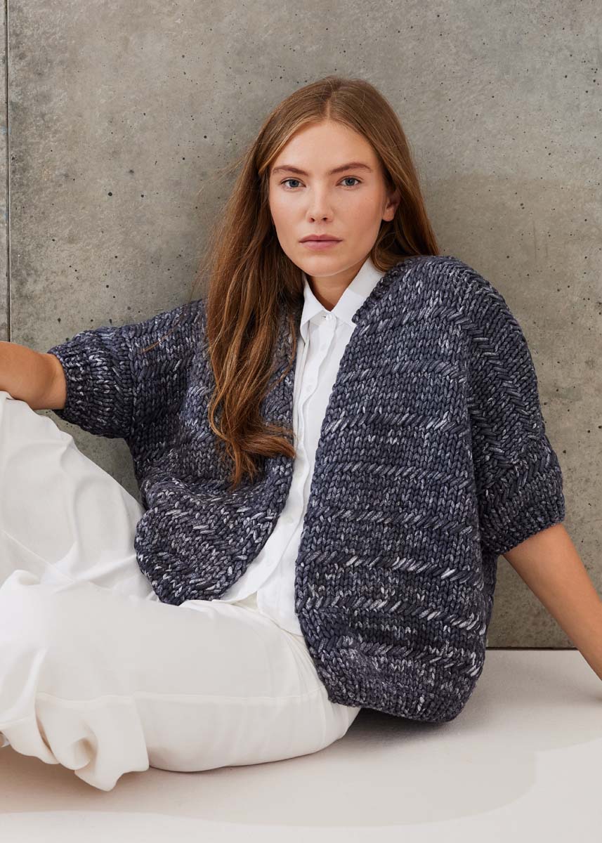 Lana Grossa LOOKBOOK No. 18 - Rivista tedesca + istruzioni in francese