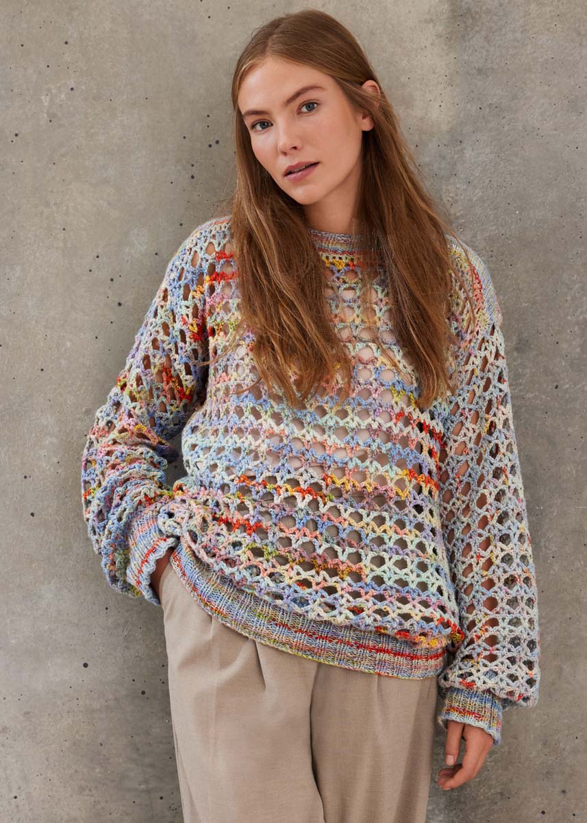 Lana Grossa LOOKBOOK No. 18 - Rivista tedesca + istruzioni in francese