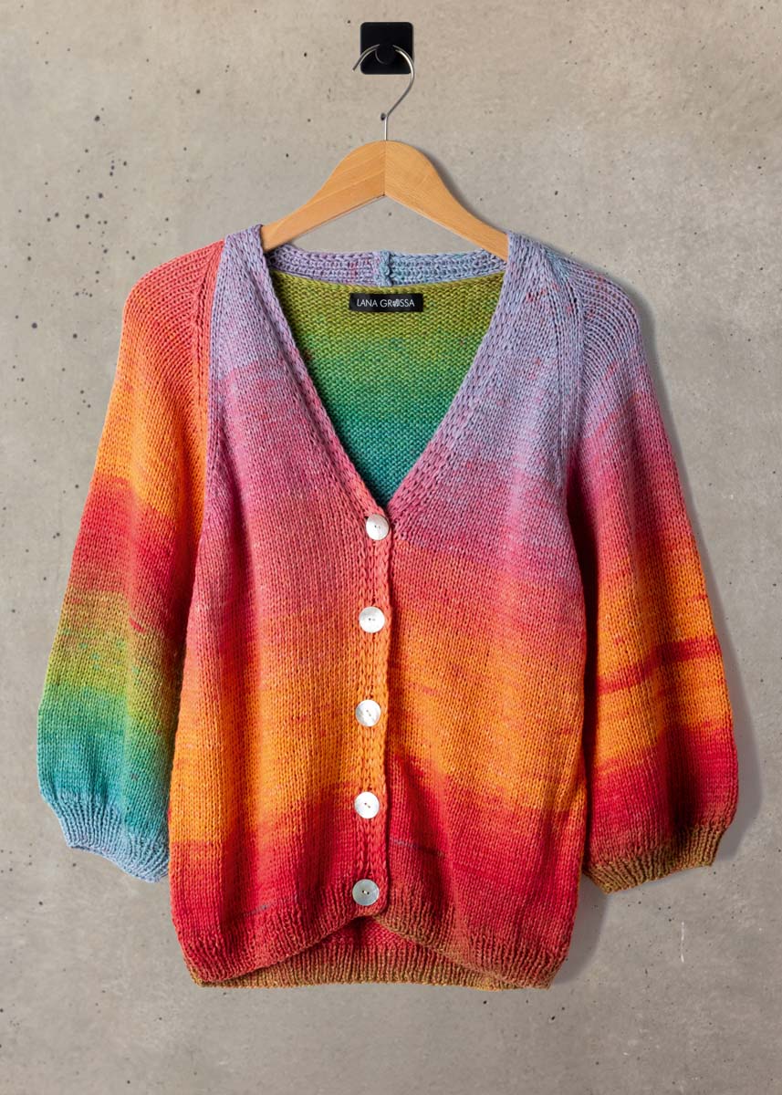 Lana Grossa LOOKBOOK No. 18 - Rivista tedesca + istruzioni in francese