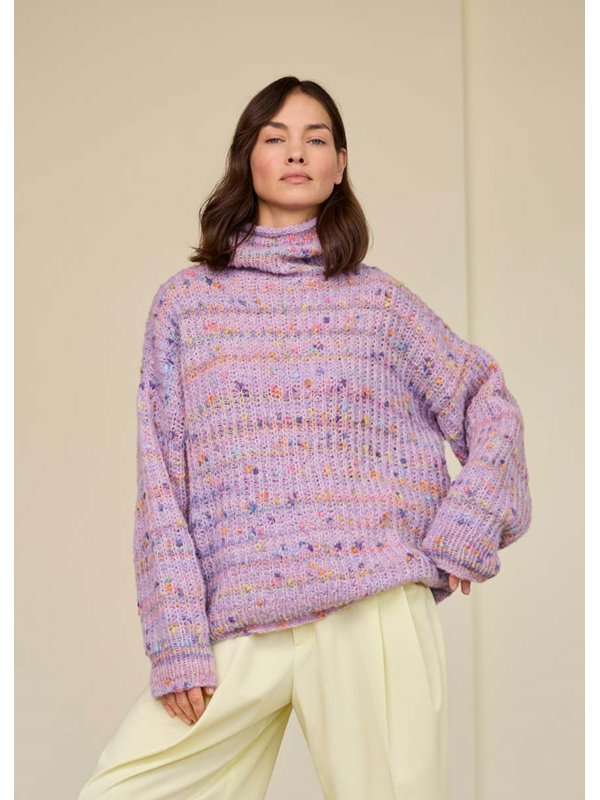 Lana Grossa MAGLIONE A COLLO ALTO Cassata