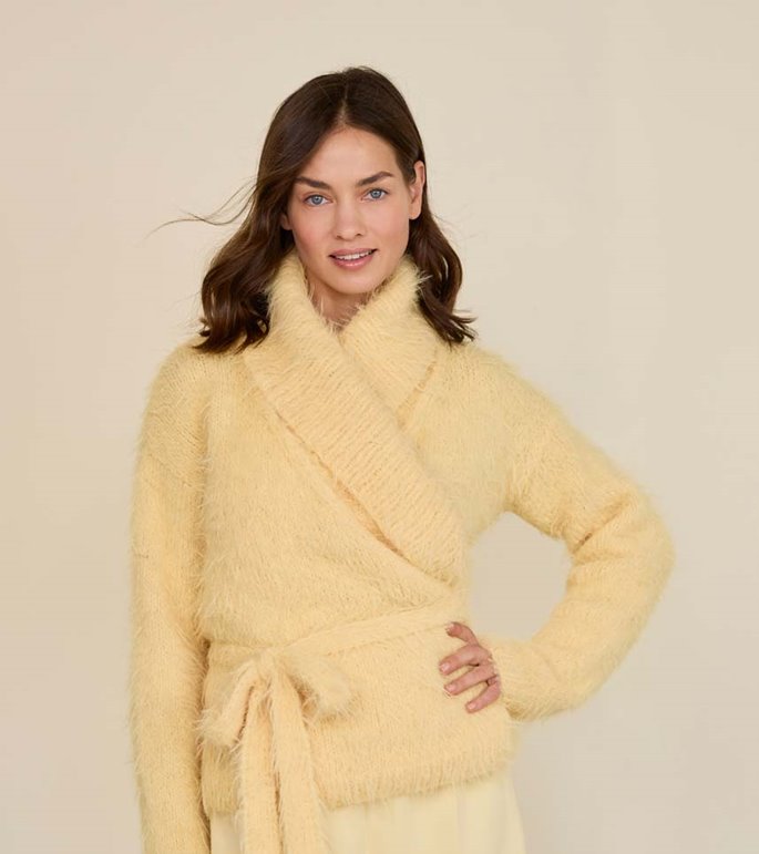 Lana Grossa GIACCA AVVOLGENTE Basta