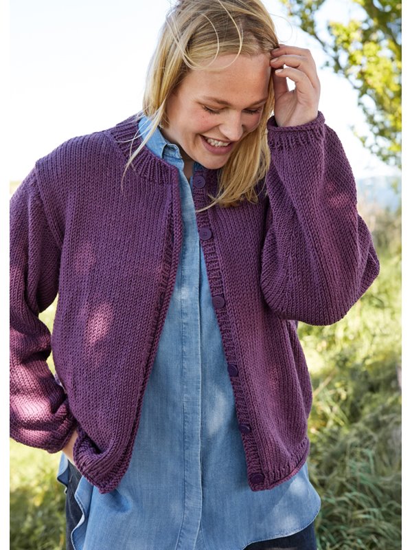 Lana Grossa GIACCA OVERSIZE TOP DOWN Cool Wool Superbig