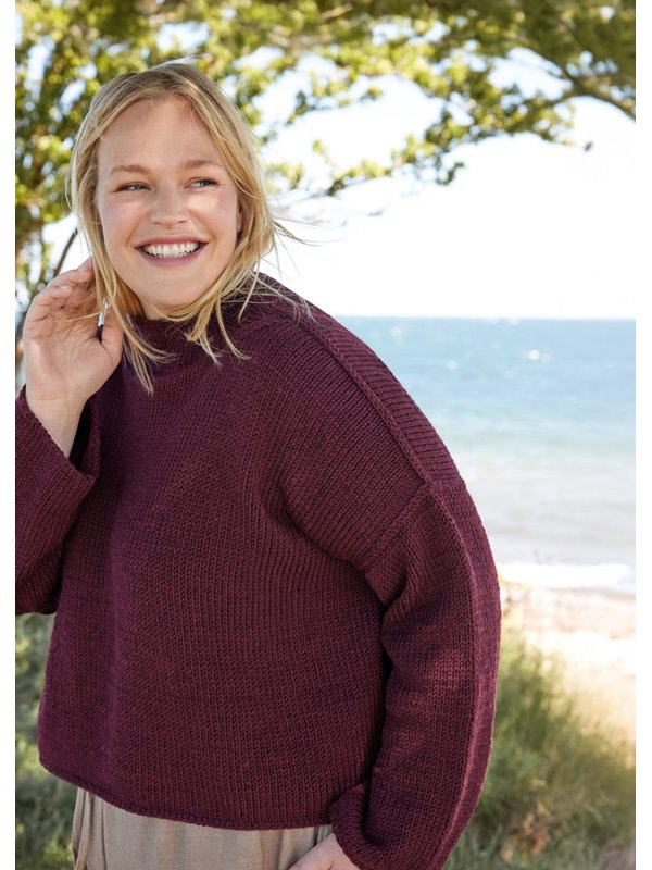 Lana Grossa MAGLIONE OVERSIZE Cool Wool Superbig Mélange