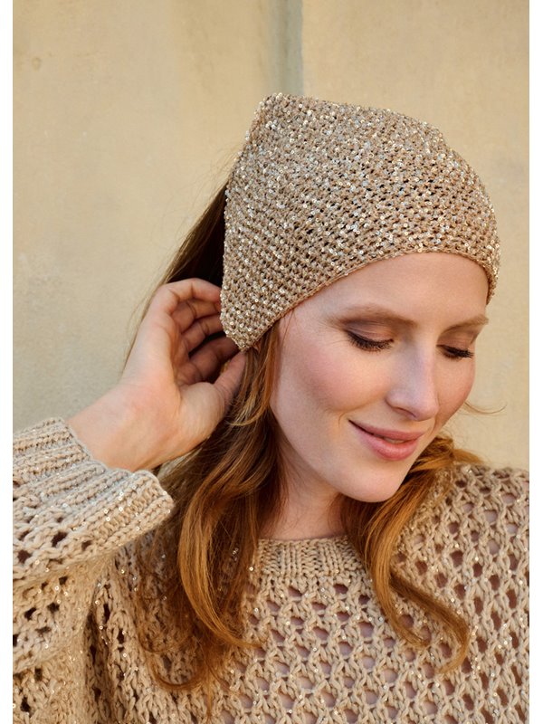 Lana Grossa FOULARD CON PAILLETTES Glamour