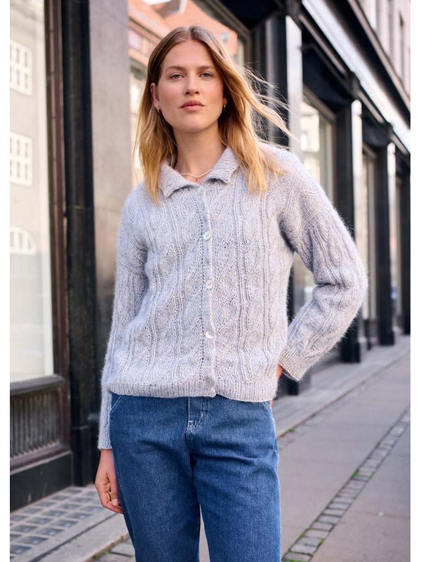 Lana Grossa CARDIGAN TOP-DOWN Ecopuno & Silkhair
