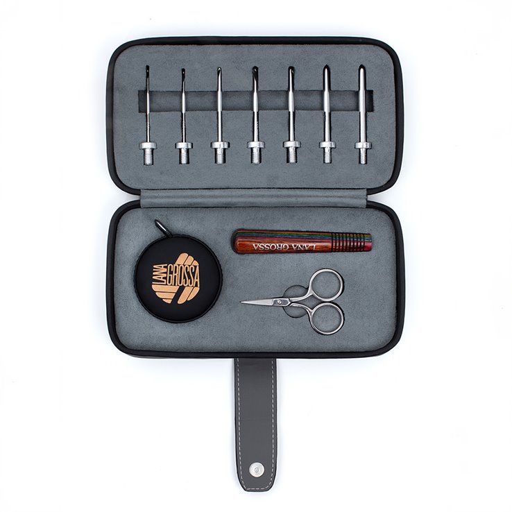 Lana Grossa Assortimento d’aghi uncinetto