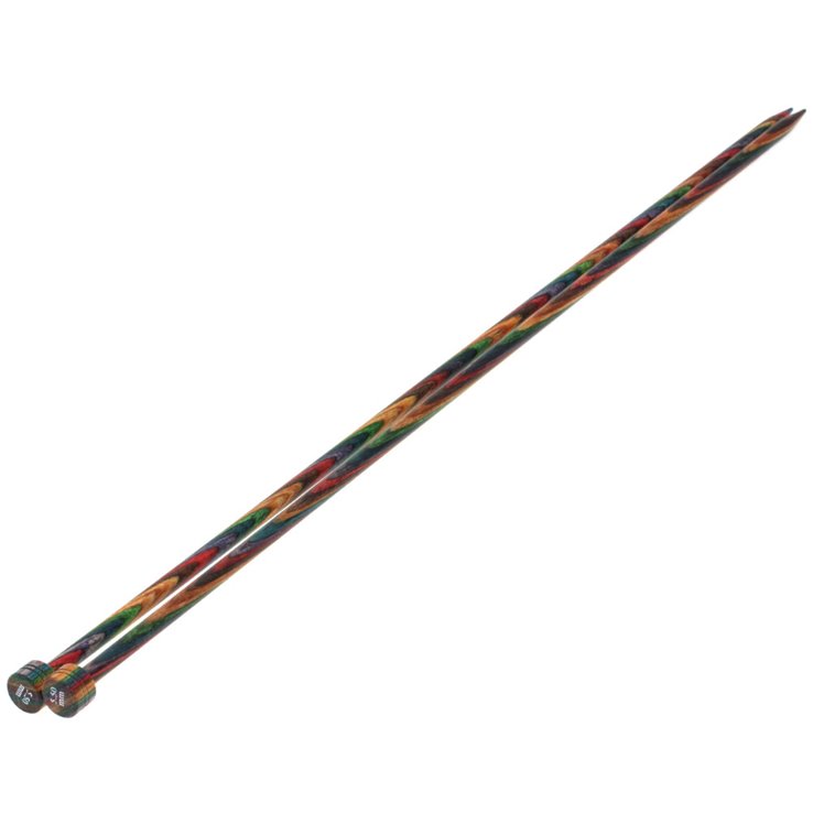 Lana Grossa Aghi da maglia design-legno Color mis. 5,5/35cm