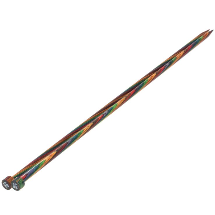 Lana Grossa Aghi da maglia design-legno Color mis. 6,0/35cm