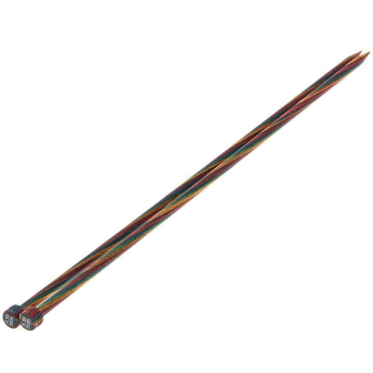 Lana Grossa Aghi da maglia design-legno Color mis. 6,5/40cm
