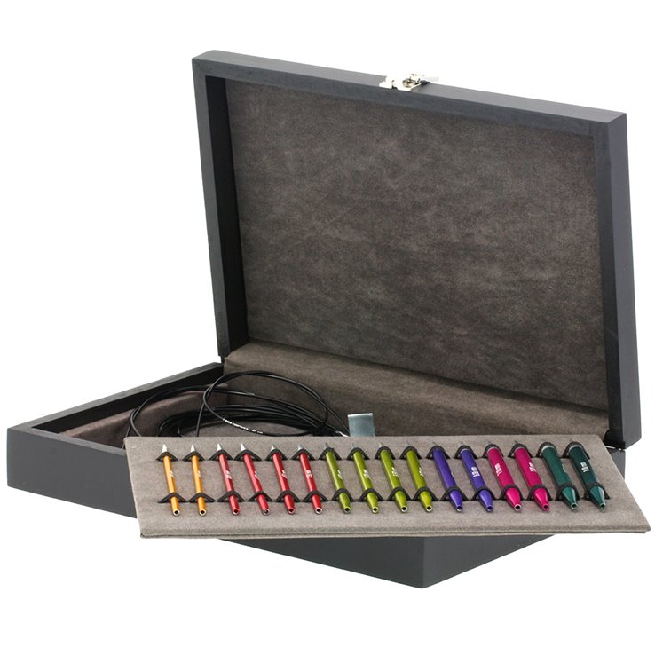 Lana Grossa Assortimento d’aghi Aluminium Rainbow