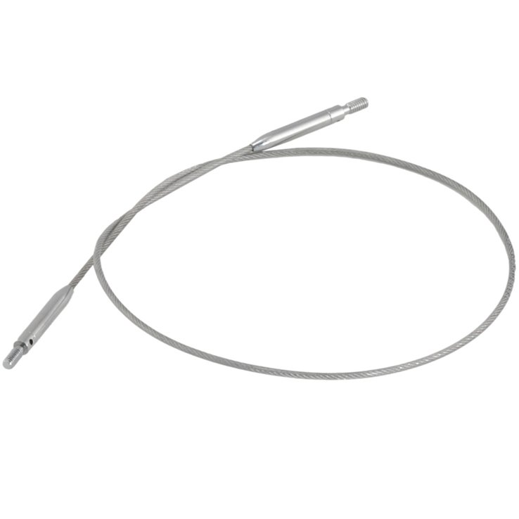 Lana Grossa Cavo d’ago acciaio inossidabile 50cm ruotabile