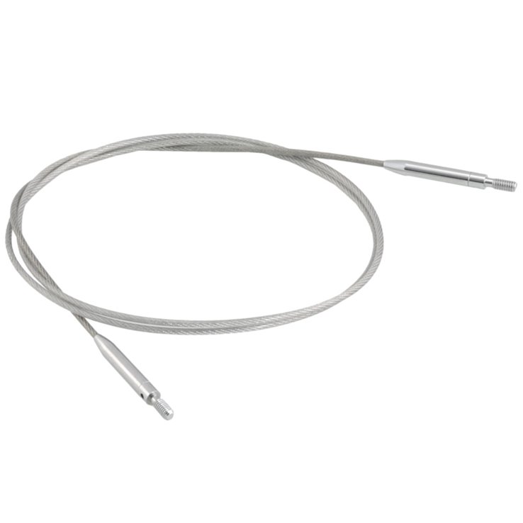 Lana Grossa Cavo d’ago acciaio inossidabile 80cm ruotabile