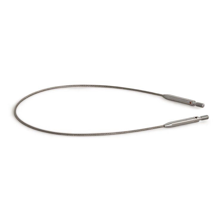 Lana Grossa Cavo d'ago fine acciaio inox Vario 40 cm girevole