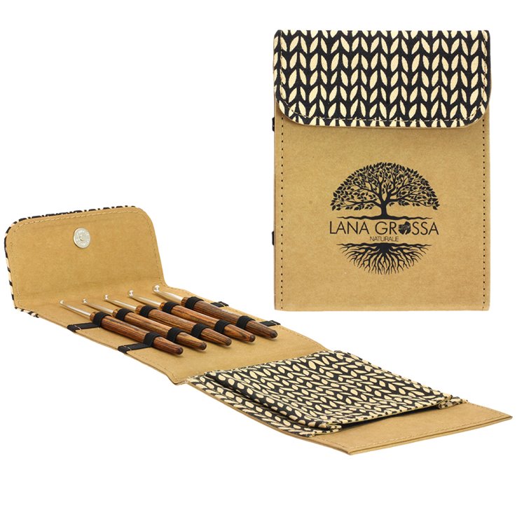 Lana Grossa Assortimento d’aghi uncinetto Naturale