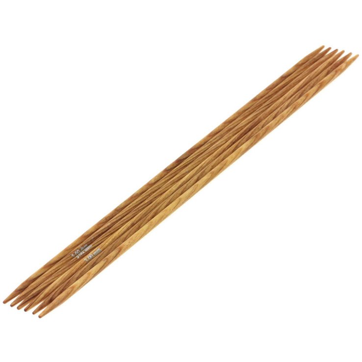 Lana Grossa Aghi da calza design-legno Signal mis. 3,0/20cm
