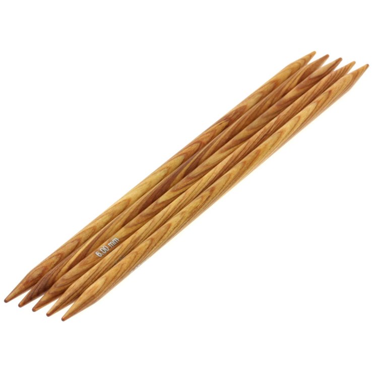 Lana Grossa Aghi da calza design-legno Signal mis. 6,0/20cm