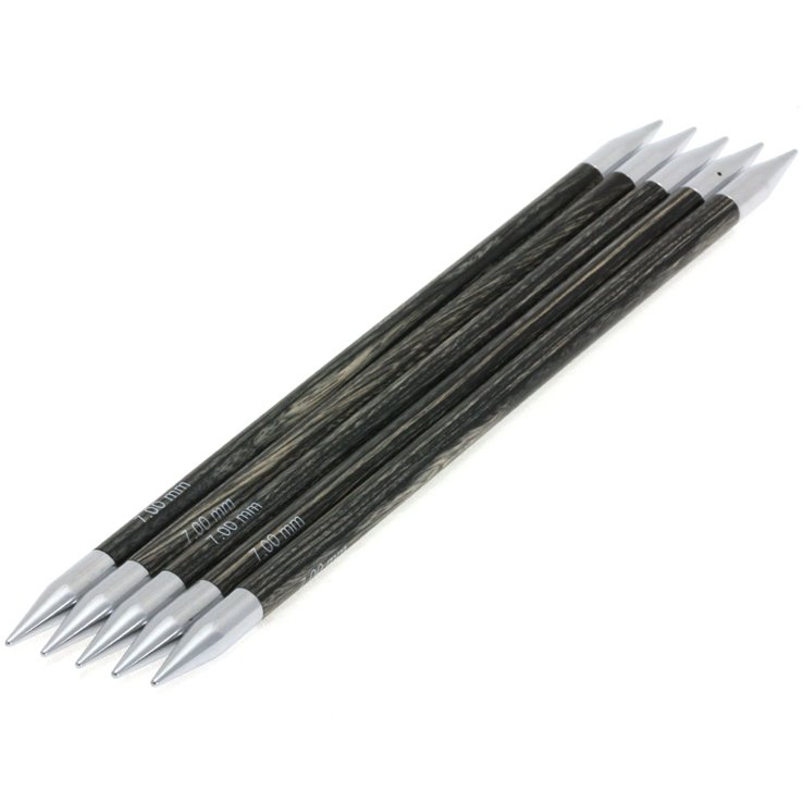 Lana Grossa Aghi da calza design-legno lala Berlin mis. 7,0/20cm