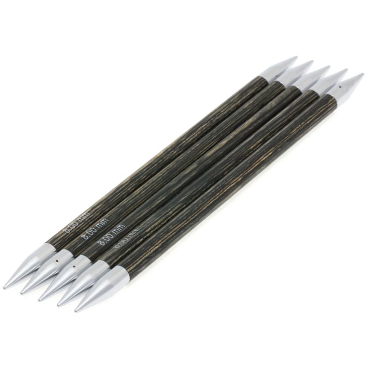 Lana Grossa Aghi da calza design-legno lala Berlin mis. 8,0/20cm