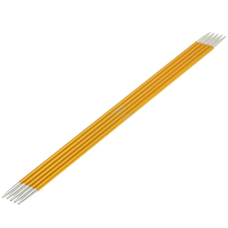 Lana Grossa Aghi da calza alluminio Rainbow mis. 3,0/20cm