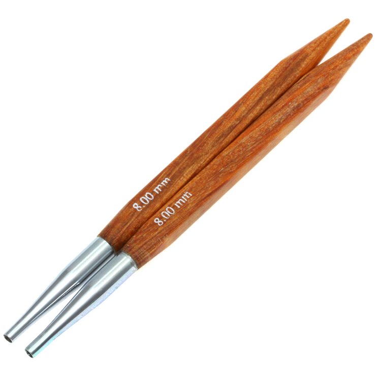 Lana Grossa Aghi intercambiabili Vario design-legno Quattro mis. 8,0