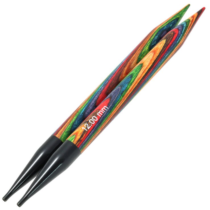 Lana Grossa Aghi intercambiabili Vario design-legno Multicolor mis. 12
