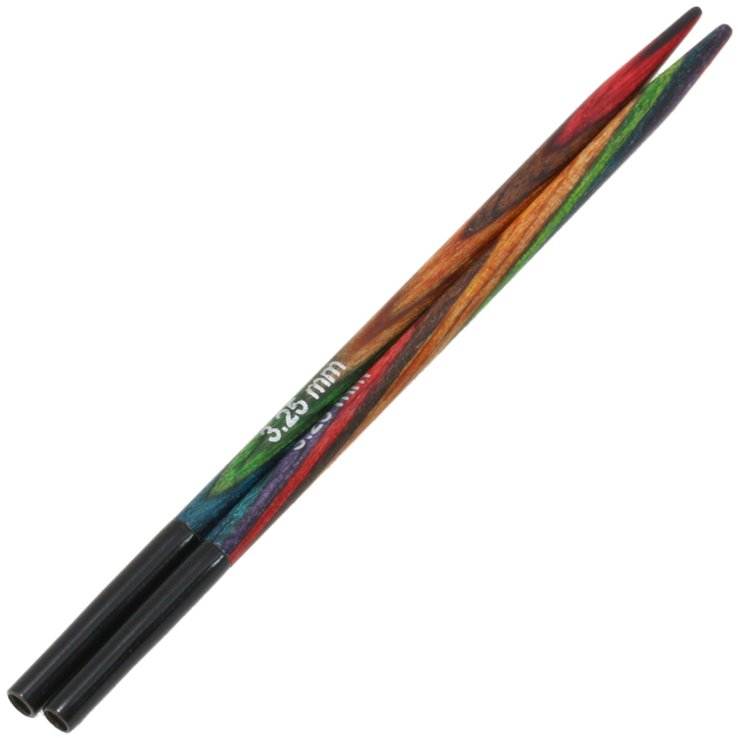 Lana Grossa Aghi intercambiabili Vario design-legno Multicolor mis. 3,25 corto